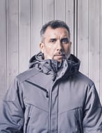 Miniatyrbilde 8 av Black Printer Skeleton Softshelljakke