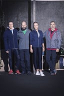 Miniatyrbilde 4 av Black Printer Trail Softshelljakke