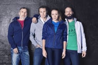 Miniatyrbilde 5 av Black Printer Trail Softshelljakke