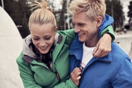 Miniatyrbilde 4 av Black Printer Trail Softshelljakke Dame