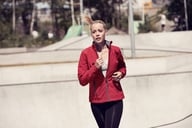 Miniatyrbilde 6 av Black Printer Trail Softshelljakke Dame