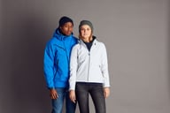 Miniatyrbilde 5 av Black Printer Karting Softshelljakke Dame