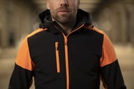 Miniatyrbilde 6 av Anthracite/Black Printer Prime Softshelljakke