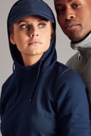 Miniatyrbilde 4 av Black Printer Fastpitch Hettegenser Dame