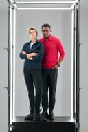 Miniatyrbilde 8 av Black Printer Rounders RSX Half-Zip Genser