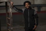 Miniatyrbilde 6 av Anthracite/Black Printer Prime Collegejakke