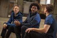 Miniatyrbilde 12 av Anthracite/Black Printer Prime Collegejakke