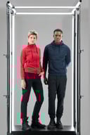 Miniatyrbilde 5 av Black Printer Jog RSX Collegejakke Dame