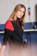 Miniatyrbilde 4 av Anthracite/Black Printer Prime Half-Zip Genser