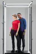 Miniatyrbilde 4 av Black Printer Heavier Pro T-skjorte Dame