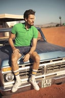 Miniatyrbilde 5 av Black Printer Surf Pro RSX Poloskjorte