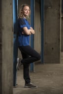 Miniatyrbilde 10 av Anthracite/Black Printer Prime Poloskjorte Dame