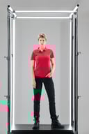 Miniatyrbilde 4 av Black Printer Worker Bukse Dame