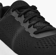 Miniatyrbilde 4 av Black Printer Flex Sneakers