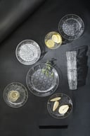 Miniatyrbilde 1 av 2-15-5017340 Sagaform Picknick all purpose glass 4-pac, transparant  Ø 7