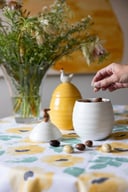 Miniatyrbilde 2 av 2-15-5018449 Sagaform Ellen Hare Krukke med Lokk