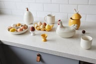 Miniatyrbilde 8 av 2-15-5018455 Sagaform Ellen egg tray (6) Yellow