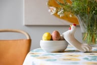 Miniatyrbilde 12 av 2-15-5018456 Sagaform Ellen egg hen (6) Off white