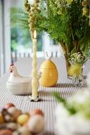 Miniatyrbilde 3 av 2-15-5018456 Sagaform Ellen egg hen (6) Off white