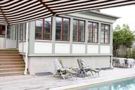 Miniatyrbilde 3 av 2-15-5018598 Sagaform Emilie Bomull og RPET Grønn/Hvit Teppe