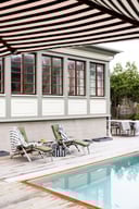 Miniatyrbilde 4 av 2-15-5018598 Sagaform Emilie Bomull og RPET Grønn/Hvit Teppe