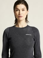 Miniatyrbilde 6 av Black Melange Craft CORE Wool Merino Undertøy Sett Dame