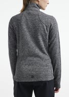 Miniatyrbilde 2 av Black Melange Craft ADV Explore Heavy Fleecejakke Dame