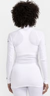 Miniatyrbilde 3 av White/Blaze Craft NOR PRO Wool Extreme X Half Zip Langermet T-skjorte Dame