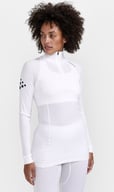 Miniatyrbilde 4 av White/Blaze Craft NOR PRO Wool Extreme X Half Zip Langermet T-skjorte Dame