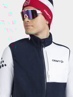 Miniatyrbilde 5 av Blaze/White Craft NOR ADV Explore Pile Fleecevest