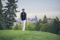 Miniatyrbilde 6 av Black Cutter & Buck Snoqualmie Fleecevest