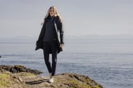 Miniatyrbilde 4 av Black Cutter & Buck Wedderburn Jakke Dame