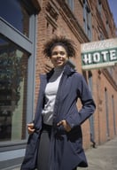 Miniatyrbilde 8 av Black Cutter & Buck Wedderburn Jakke Dame