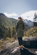 Miniatyrbilde 9 av Black Cutter & Buck Wedderburn Jakke Dame