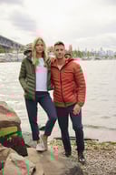 Miniatyrbilde 4 av Black Cutter & Buck Mount Adams Vattert Jakke