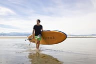 Miniatyrbilde 14 av Antracite Melange Cutter & Buck Manzanita U-hals T-skjorte