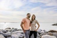 Miniatyrbilde 6 av Antracite Melange Cutter & Buck Manzanita U-hals T-skjorte Dame