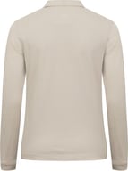 Miniatyrbilde 2 av Beige Cutter & Buck Advantage Polo Langermet  Poloskjorte Dame