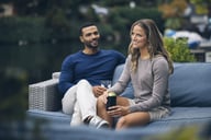 Miniatyrbilde 6 av Antracite Melange Cutter & Buck Kennewick Strikkegenser Dame