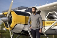 Miniatyrbilde 4 av Antracite Melange Cutter & Buck Oakville V-hals Strikkegenser