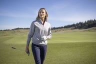 Miniatyrbilde 5 av Black Cutter & Buck Everett Half-Zip Strikkegenser