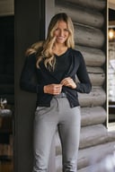 Miniatyrbilde 7 av Black Cutter & Buck Oakville Strikket Cardigan Dame