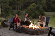 Miniatyrbilde 10 av Black Cutter & Buck Oakville Half-Zip Strikkegenser