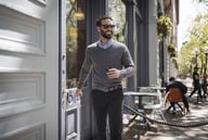 Miniatyrbilde 5 av Antracite Melange Cutter & Buck Vernon V-hals Strikkegenser