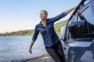 Miniatyrbilde 4 av Black Cutter & Buck Tofino Bukse Dame