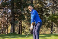 Miniatyrbilde 5 av Black Cutter & Buck Coos Bay Half-Zip Genser Dame