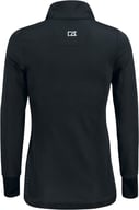 Miniatyrbilde 1 av Black Cutter & Buck Traverse Half-Zip Genser Dame