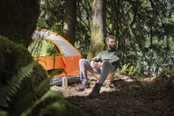 Miniatyrbilde 5 av Black Cutter & Buck Hunts Point Fleece Genser