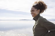 Miniatyrbilde 7 av Black Cutter & Buck Hunts Point Fleecegenser Dame