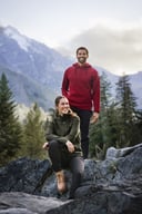 Miniatyrbilde 4 av Black Cutter & Buck Hunts Point Fleecejakke Dame